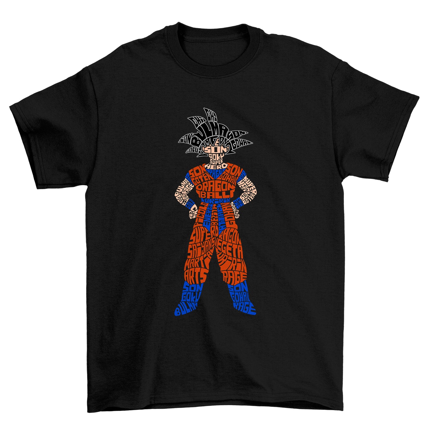 Goku Text t-shirt T-Shirt