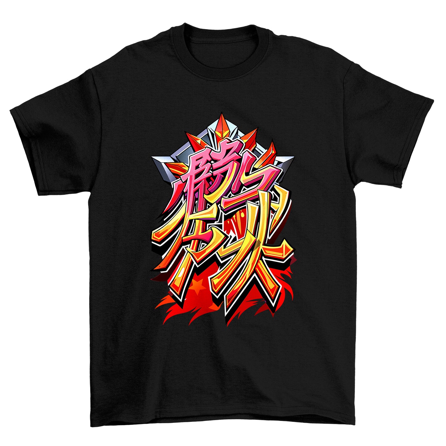 Bold Anime Text T-Shirt