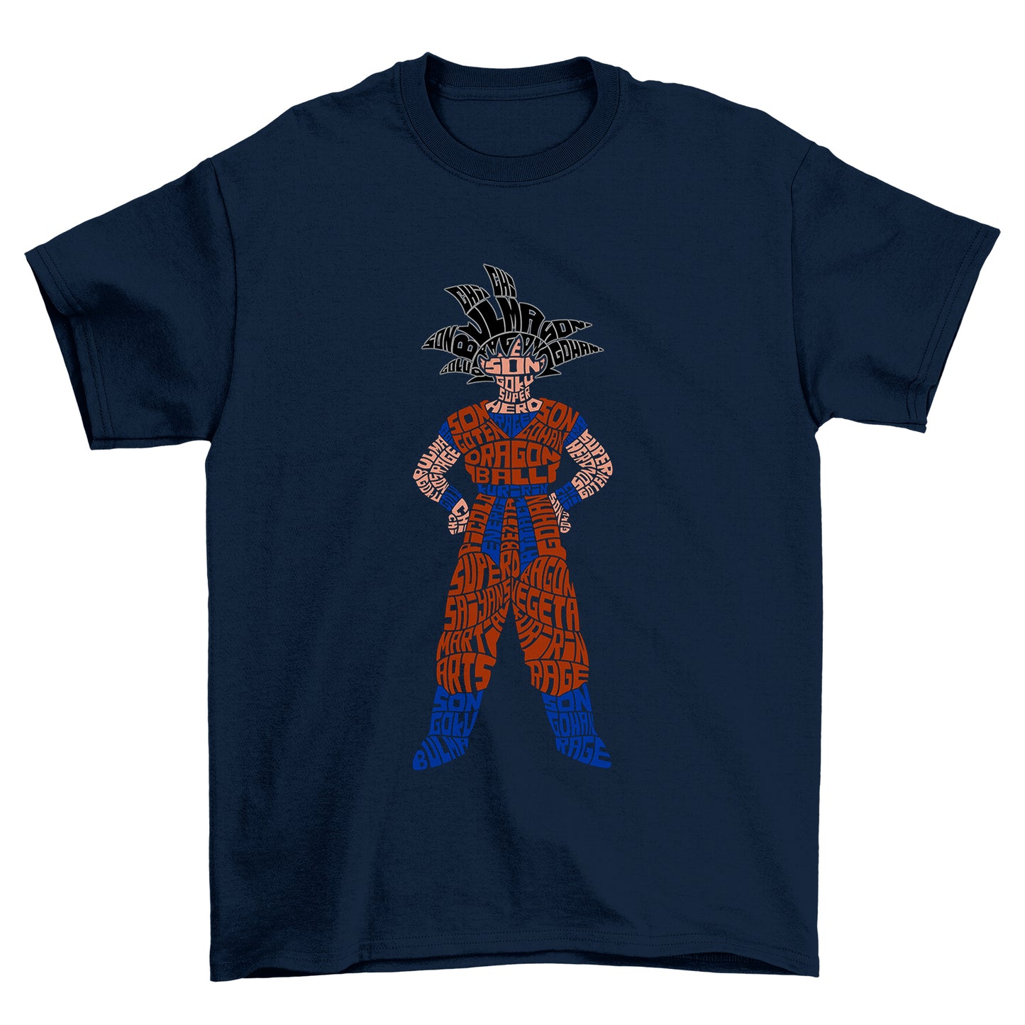Goku Text t-shirt T-Shirt