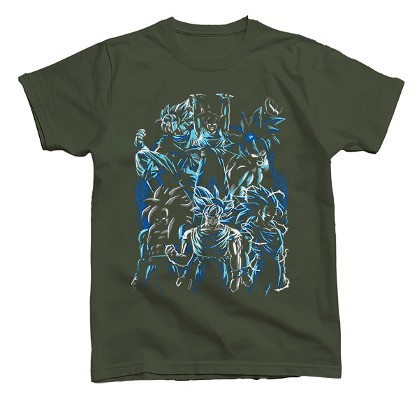 Goku Collage T-Shirt