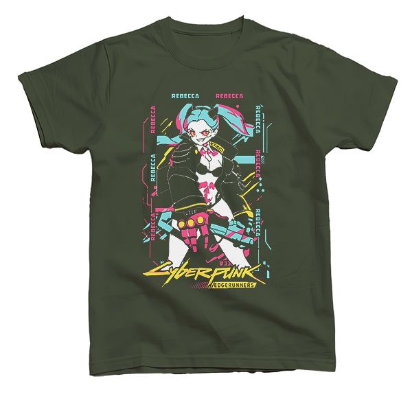 Rebecca Cyberpunk T-Shirt