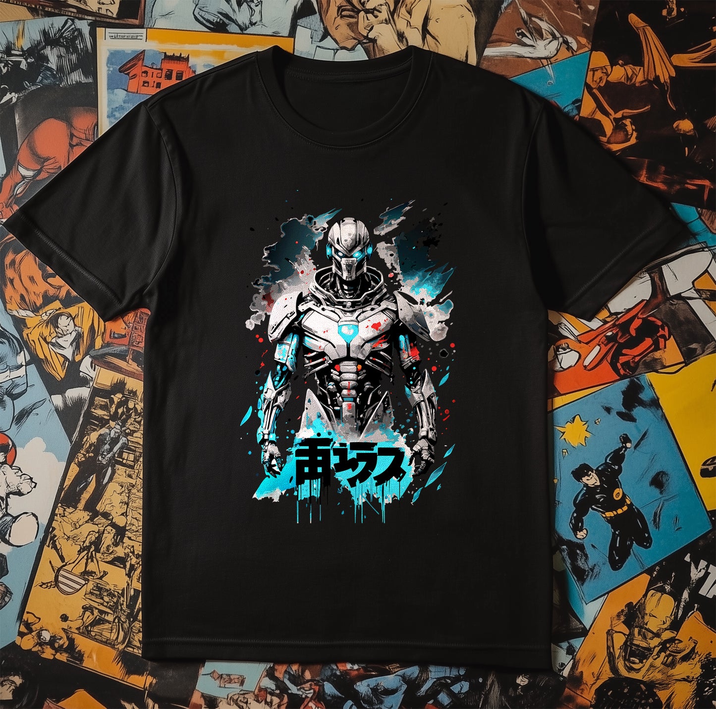 Cyborg Anime T-Shirt
