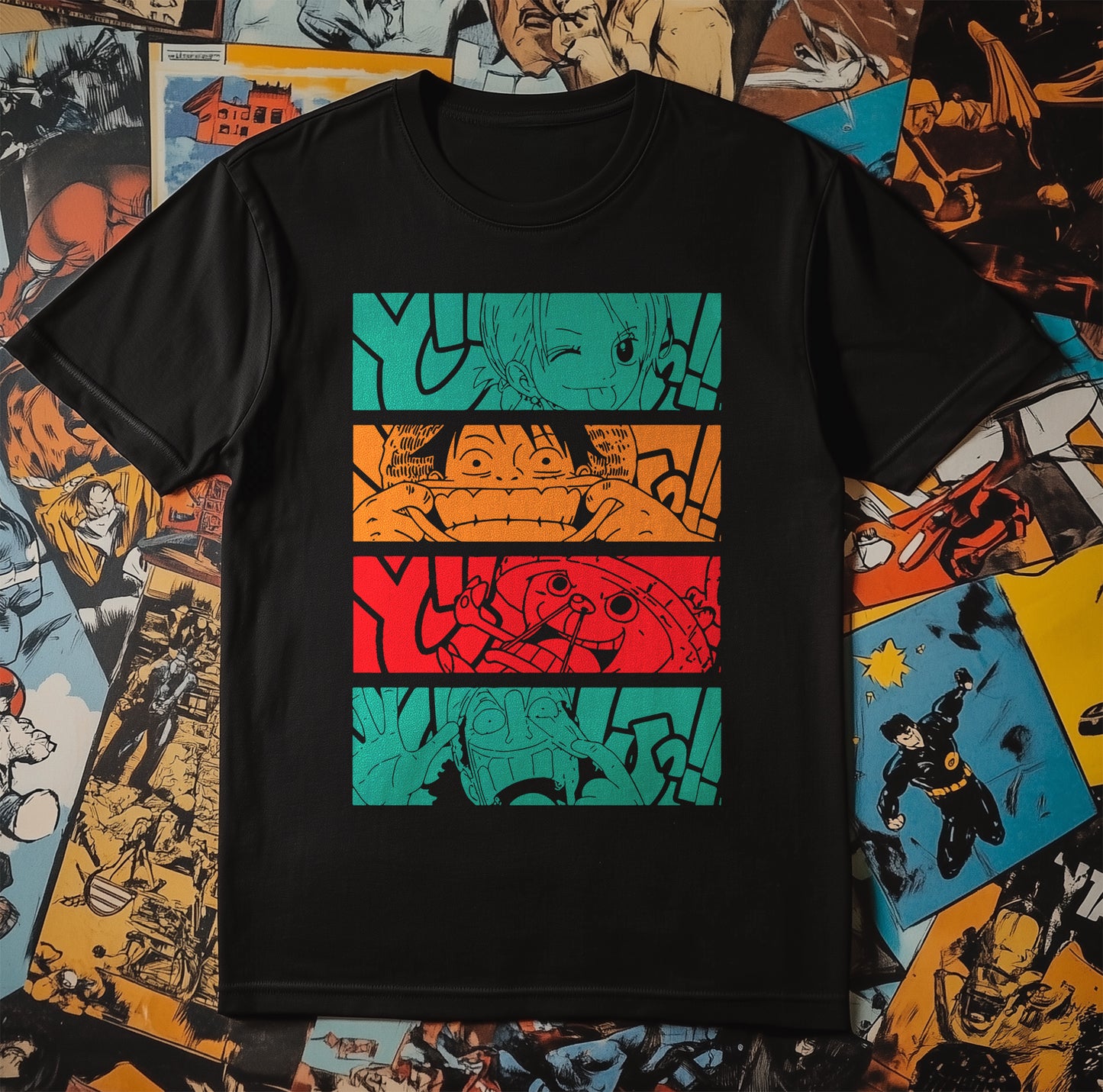 One Blocks Comic T-Shirt