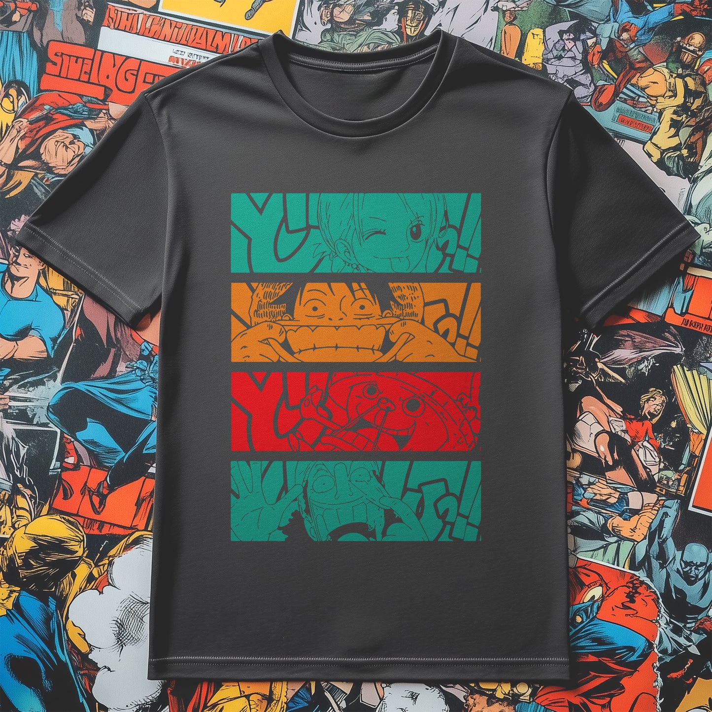 One Blocks Comic T-Shirt