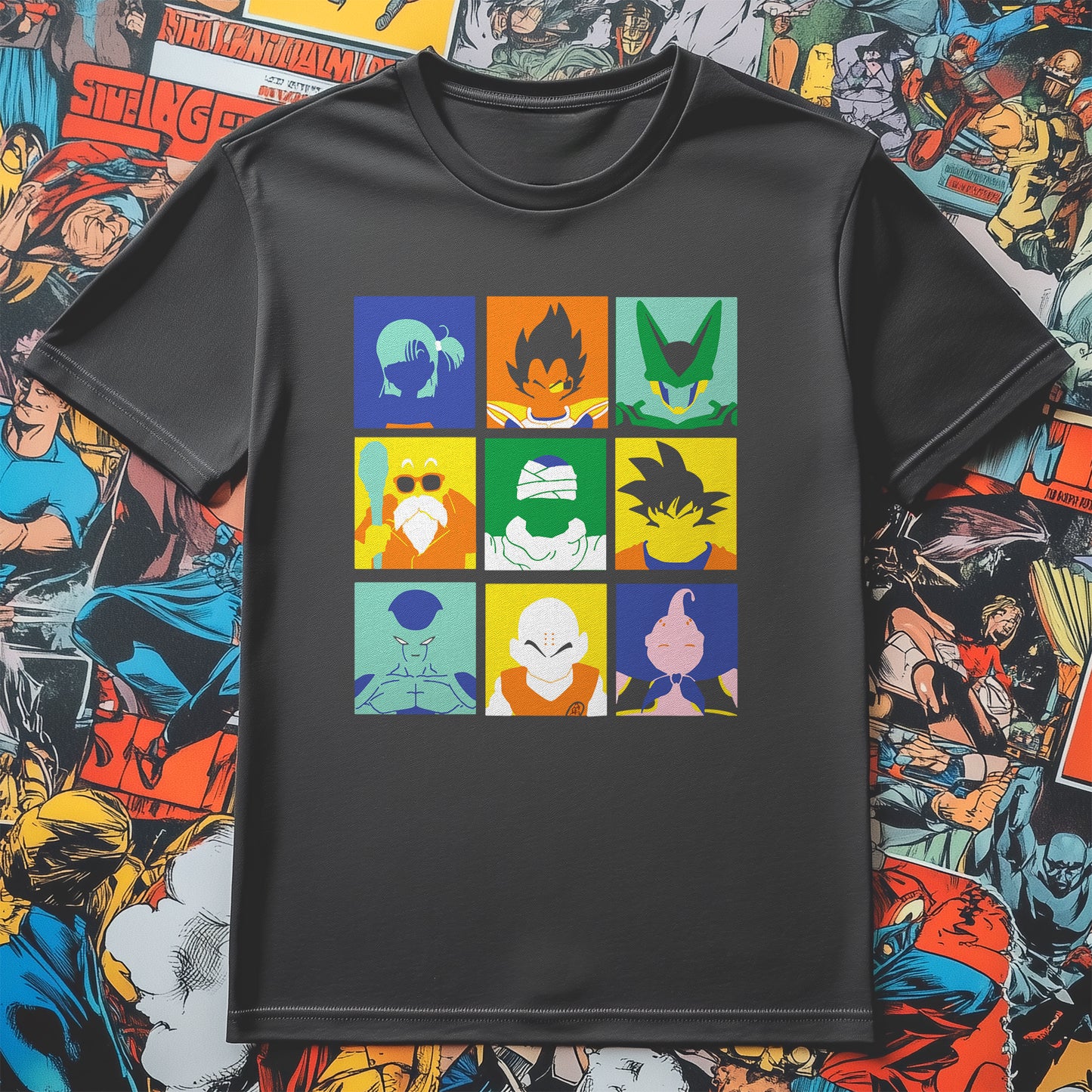 DBZ Pop Art – T-Shirt