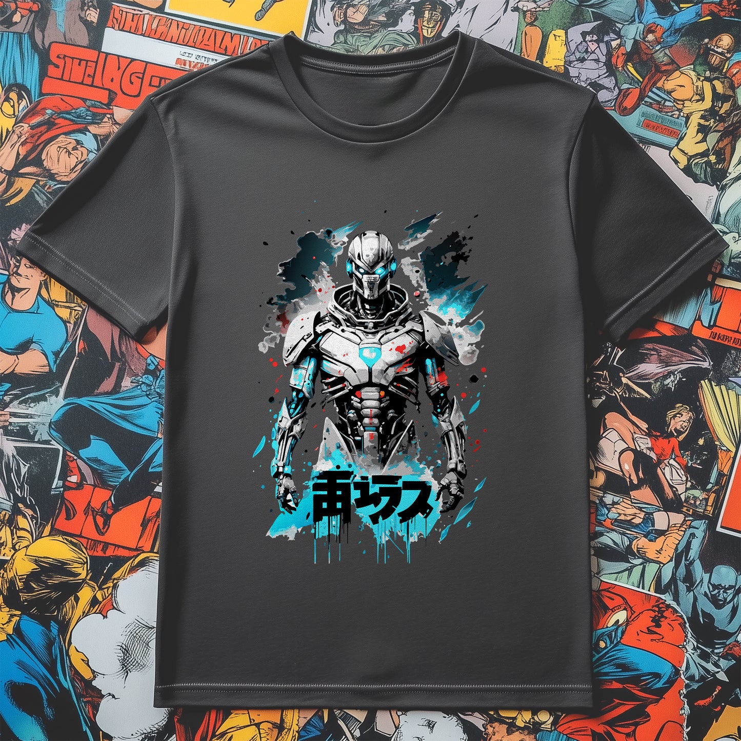 Cyborg Anime T-Shirt