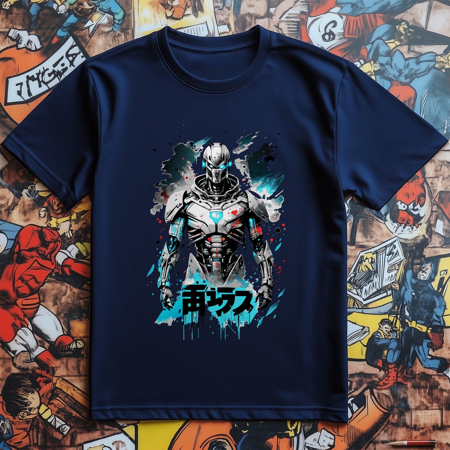 Cyborg Anime T-Shirt