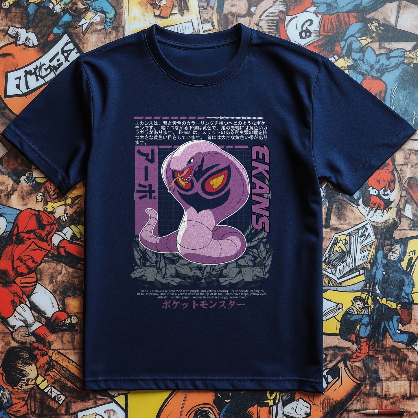 P4 Pokémon Arbok T-Shirt