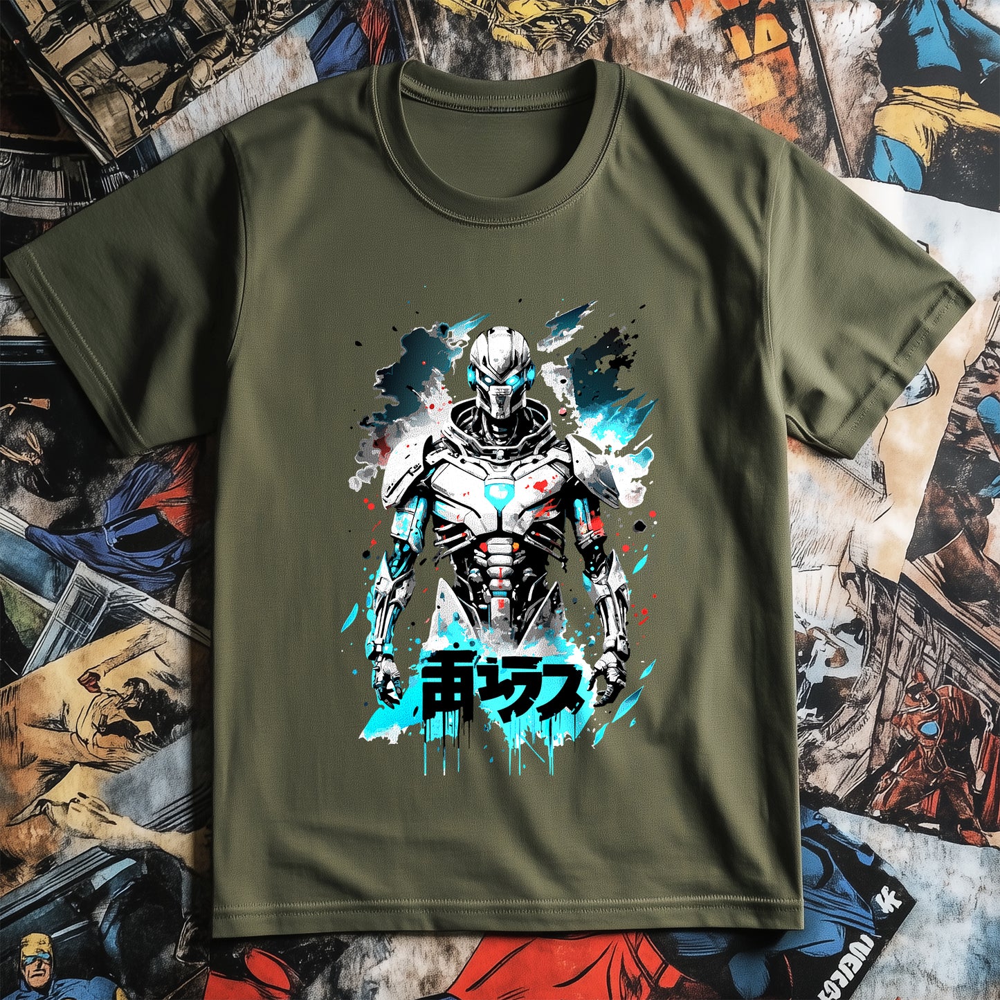 Cyborg Anime T-Shirt