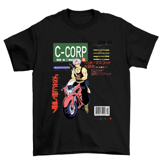 DBZ 15 Motorcycle T-Shirt