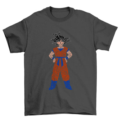 Goku Text t-shirt T-Shirt