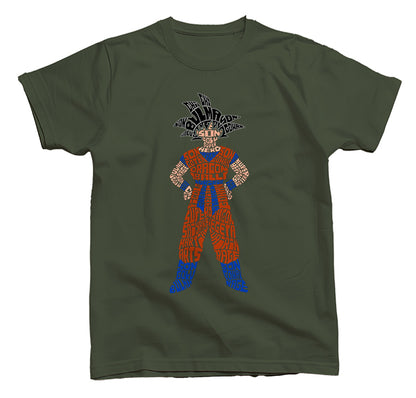 Goku Text t-shirt T-Shirt