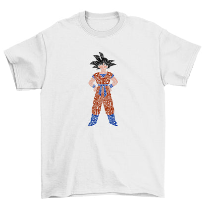 Goku Text t-shirt T-Shirt