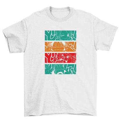 One Blocks Comic T-Shirt