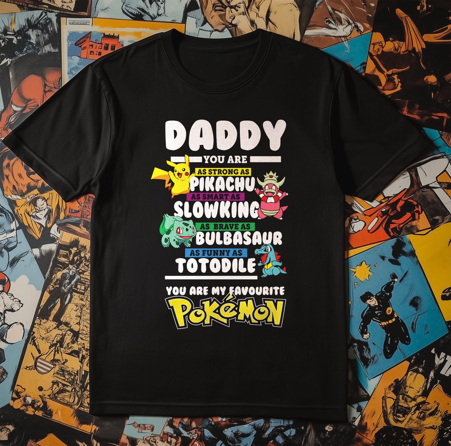Daddy Pokémon - T-Shirt