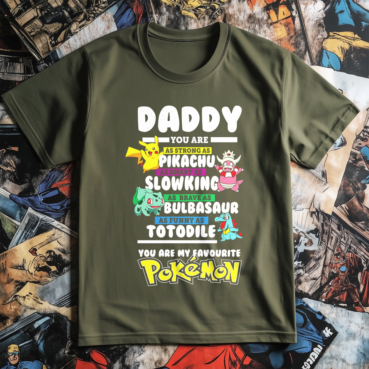 Daddy Pokémon - T-Shirt