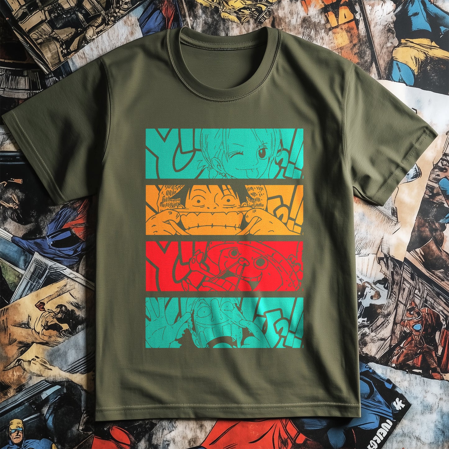 One Blocks Comic T-Shirt